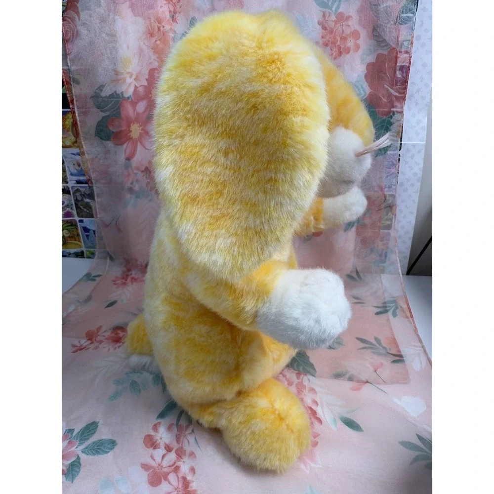 TY‎ Beanie Buddies Bunny Plush Yellow White 10
